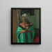 Farbe - Félix Vallotton — gerahmtes Bild an der Wand