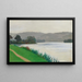 La Seine à Tournedos - Félix Vallotton — gerahmtes Bild an der Wand