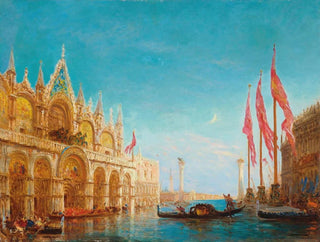 Aqua alta - Félix Ziem — Ansicht des Kunstwerks