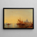 Bacino di San Marco - Félix Ziem — gerahmtes Bild an der Wand