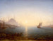 Konstantinopel, Hagia Sophia bei Sonnenaufgang - Félix Ziem — Ansicht des Kunstwerks