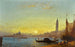 Sonnenuntergang in Venedig - Félix Ziem — Ansicht des Kunstwerks