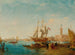 Embarkation am Sklavenkai - Félix Ziem — Ansicht des Kunstwerks