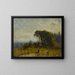 Umgebung von Barbizon - Félix Ziem — gerahmtes Bild an der Wand