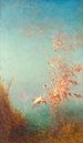 Envol von rosa flamingos am Vaccarès-Teich - Félix Ziem — Ansicht des Kunstwerks