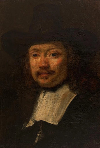 Flix Ziem - Etude dhomme Les Syndics copie daprs Rembrandt.webp