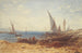 Fischer und Boote am Wasserufer - Félix Ziem — Ansicht des Kunstwerks