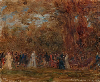Fête der englischen Botschaft in Paris - Félix Ziem — Ansicht des Kunstwerks