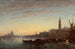 Gondoliers am Ufer der Sklaven in Venedig - Félix Ziem — Ansicht des Kunstwerks