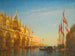 Überschwemmungen auf dem Platz San Marco, Venedig - Félix Ziem — Ansicht des Kunstwerks