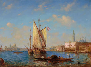 Die Lagune von Venedig - Félix Ziem — Ansicht des Kunstwerks