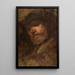 Le Tambour tête d'homme d'après Rembrandt - Félix Ziem — gerahmtes Bild an der Wand