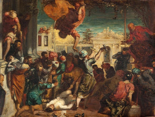 Das Wunder des Sklaven, Kopie nach Tintoret, oder Das Martyrium des heiligen Markus - Félix Ziem — Ansicht des Kunstwerks