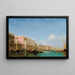 Der Sklavensteg, Venedig - Félix Ziem — gerahmtes Bild an der Wand