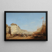 Marseille der Vieux-Port - Félix Ziem — gerahmtes Bild an der Wand