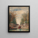 Martigues Venedig L'entrée Du Jardin Français - Félix Ziem — gerahmtes Bild an der Wand