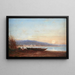 Sur le Bosphore - Félix Ziem — gerahmtes Bild an der Wand