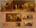 Panneau de sechs Studien von Wagen - Félix Ziem — Ansicht des Kunstwerks