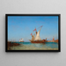 Regatten in Venedig - Félix Ziem — gerahmtes Bild an der Wand