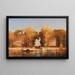 Les jardins français à Venise - Félix Ziem — gerahmtes Bild an der Wand