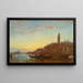 Le Grand Canal à Venise - Félix Ziem — gerahmtes Bild an der Wand