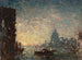 Venedig bei Sonnenuntergang - Félix Ziem — Ansicht des Kunstwerks