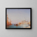 Venise, la Salute, effet de matin - Félix Ziem — gerahmtes Bild an der Wand