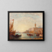 Venedig, der Dogenpalast - Félix Ziem — gerahmtes Bild an der Wand