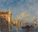 Venedig, Kirche der Gesuati - Félix Ziem — Ansicht des Kunstwerks