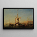 Venedig Blick auf San Giorgio - Félix Ziem — gerahmtes Bild an der Wand