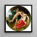 Flore und Zéphyr - William Bouguereau — gerahmtes Bild an der Wand