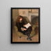 Unzertrennliche - Florence Fuller — gerahmtes Bild an der Wand
