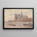 Notre-Dame de Paris - Florence Vincent Robinson — gerahmtes Bild an der Wand