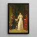 Der Verlobte - Florent Willems — gerahmtes Bild an der Wand