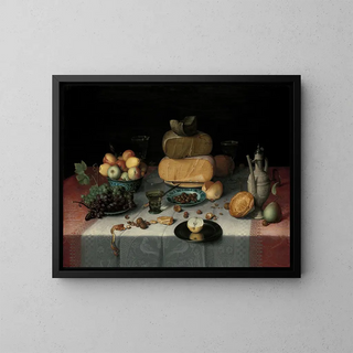 Floris Claesz van Dijck - Still Life with Cheese.webp