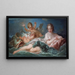 Venus - Schule von François Boucher — gerahmtes Bild an der Wand