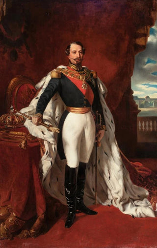 Follower Of Franz Xaver Winterhalter - Portrait en lEmpereur Napolon III.webp