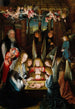 L'Adoration de l'Enfant Jésus - Schule von Jan Joest de Kalkar — Ansicht des Kunstwerks