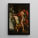 Bacchus und Ariane - Schule von Simon Vouet — gerahmtes Bild an der Wand
