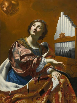 Follower Of Simon Vouet - Saint Cecilia.webp