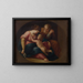 Sainte Famille - Schule von Angelica Kauffmann — gerahmtes Bild an der Wand