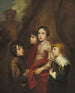 Gruppe von vier Jungen - Antoine van Dyck Schule — Ansicht des Kunstwerks