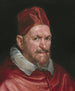 Papst Innocent X - Schule von Diego Velázquez — Ansicht des Kunstwerks