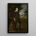 Portrait de Philippe IV - Ecole de Diego Velázquez — gerahmtes Bild an der Wand