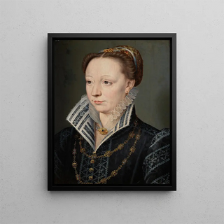 Follower of Franois Clouet - Portrait of Claude Catherine de ClermontTonnerre Duchess of Retz 15431603.webp