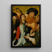Die Hohn des Christus - Schule von Hieronymus Bosch — gerahmtes Bild an der Wand