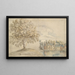 Abtei von Groenendael bei Brüssel - Schule von Jan Brueghel dem Älteren — gerahmtes Bild an der Wand
