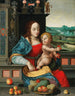 La Madone aux cerises - École de Joos van Cleve — Ansicht des Kunstwerks