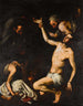 Der Martyrium des heiligen Laurentius - Schule von Jusepe de Ribera — Ansicht des Kunstwerks