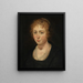 Kopf eines jungen Mädchens - Schule von Peter Paul Rubens — gerahmtes Bild an der Wand